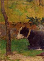 Kneeling cow 1888